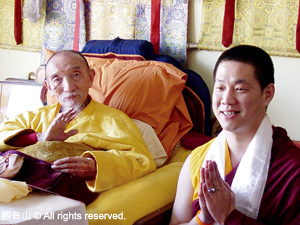 Sakya Throne Holder, His Eminence Chogye Trichen Rinpoche