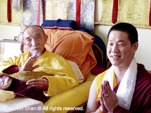 Sakya Throne Holder, His Eminence Chogye Trichen Rinpoche